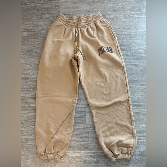 The Bar Tan Sweatpants Relaxed Fit Joggers - Picture 1 of 6